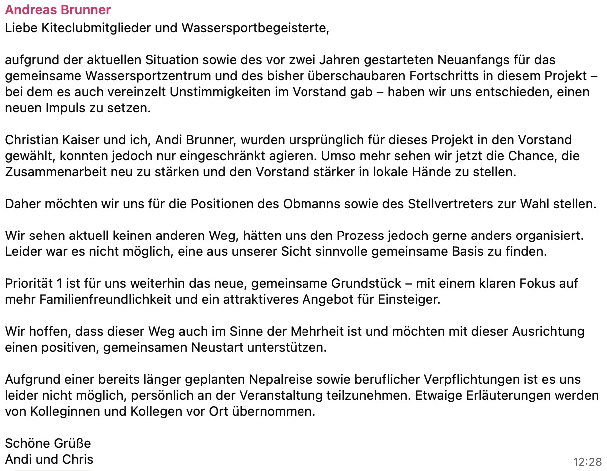 Kiteclub-Achenseee Uferstraße